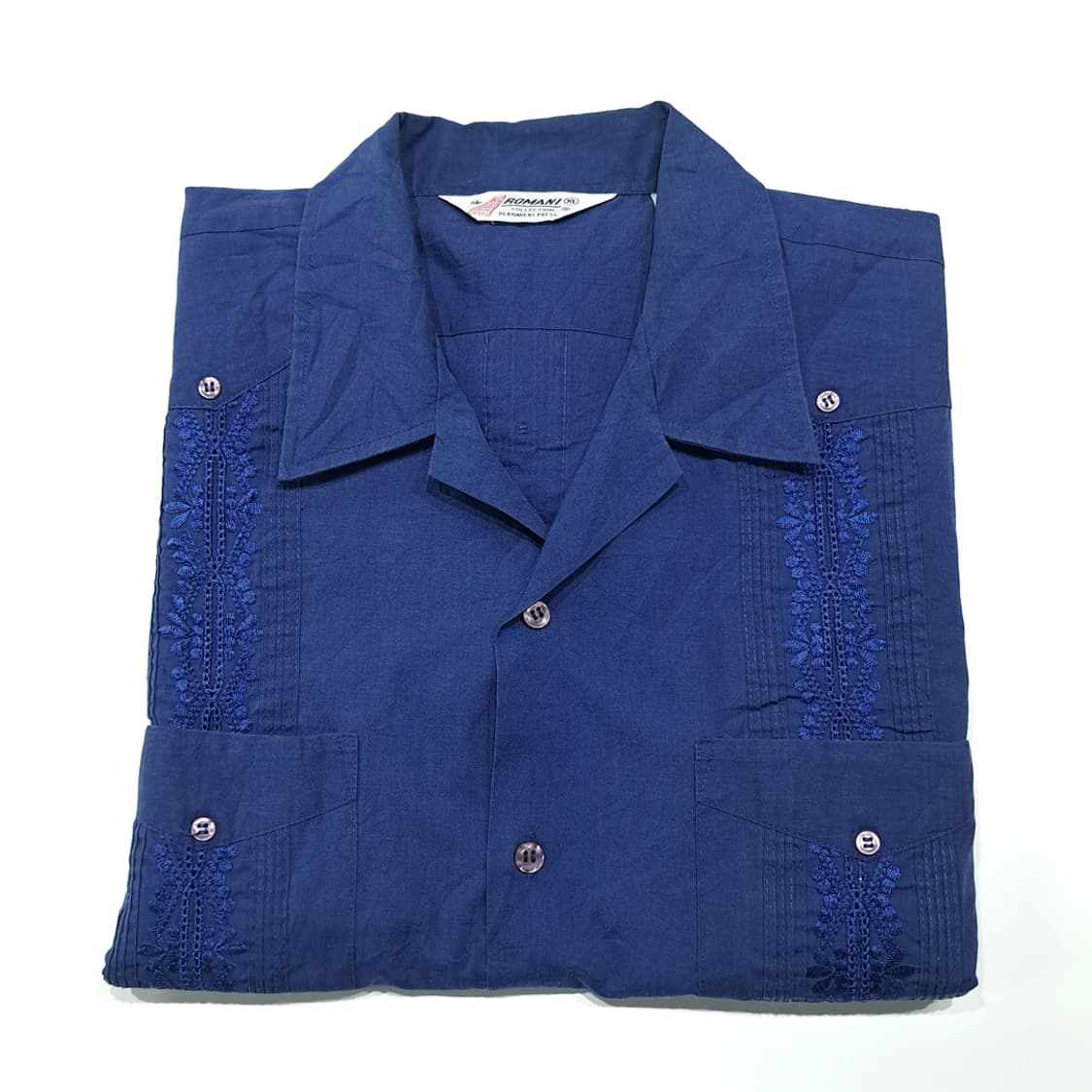 CK140 XL 로마니컬렉션 80s 4포켓 과야베라 반팔 셔츠 남방 상품이미지6