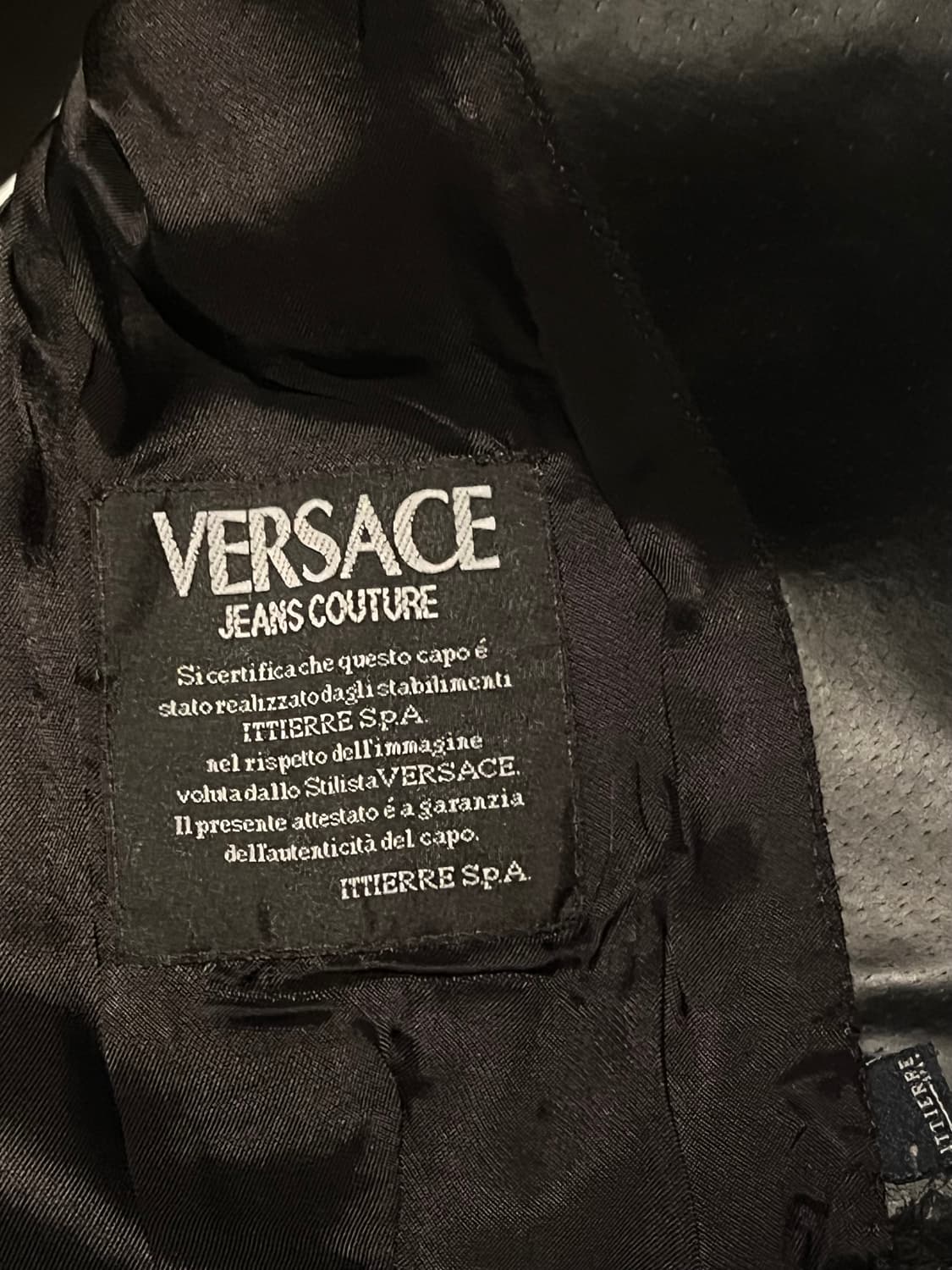 Versace Leather Vest  상품이미지2