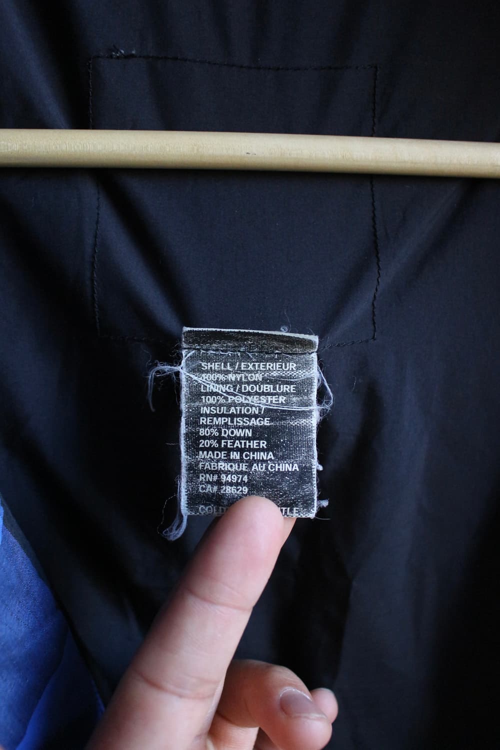 00s 스투시 체커 다운 패딩 상품이미지10