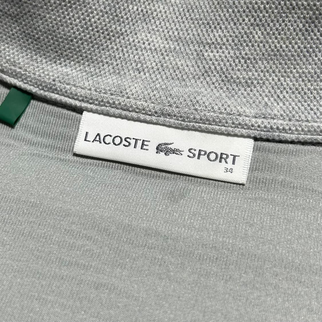 [S] Lacoste 라코스테 신형 우먼즈 그레이 집업 자켓 상품이미지7