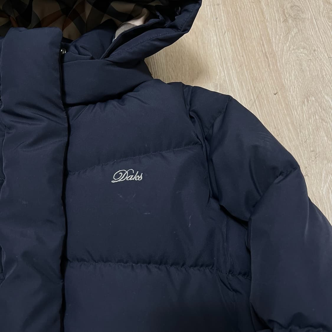 닥스 키즈 프리미엄 덕다운 후드 롱패딩 140  상품이미지3