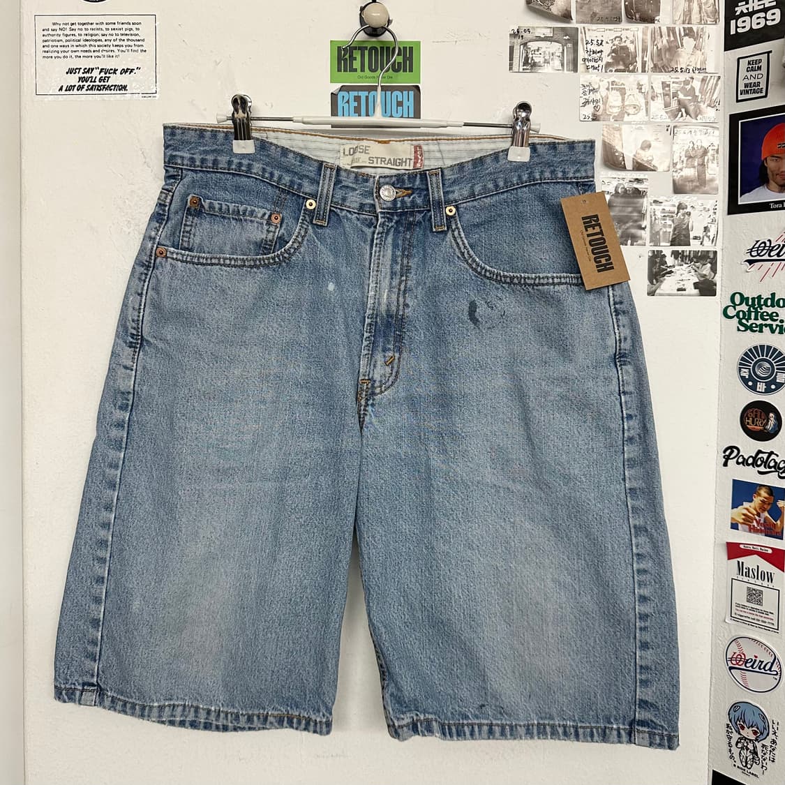00‘s 리바이스 569 루즈핏 버뮤다 쇼츠 상품이미지1