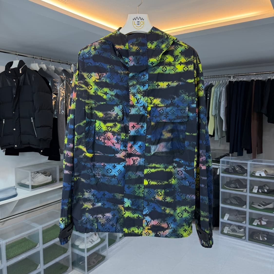 [리오브] 루이비통 타이다이 모노그램 테크니컬 윈드브레이커 바람막이 상품이미지1
