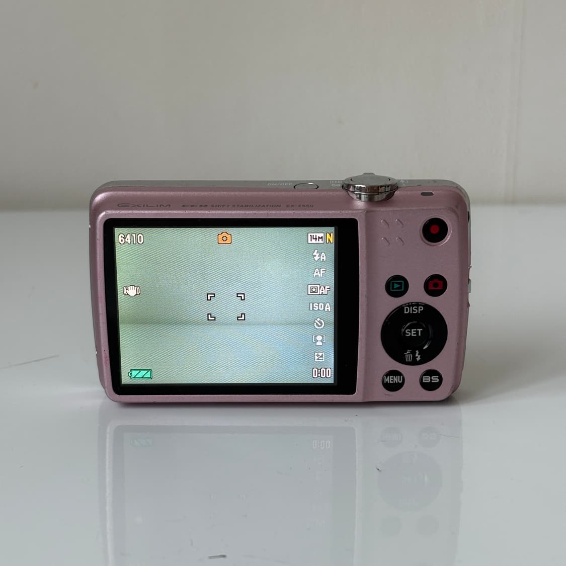 카시오 엑슬림 z550 / casio exilim z550 핑크 풀박스 상품이미지3
