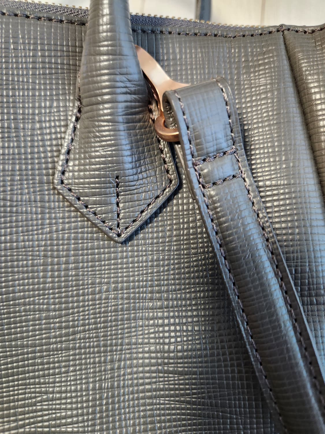 쿠론 스테파니 그레이 토트백 크로스백 상품이미지3