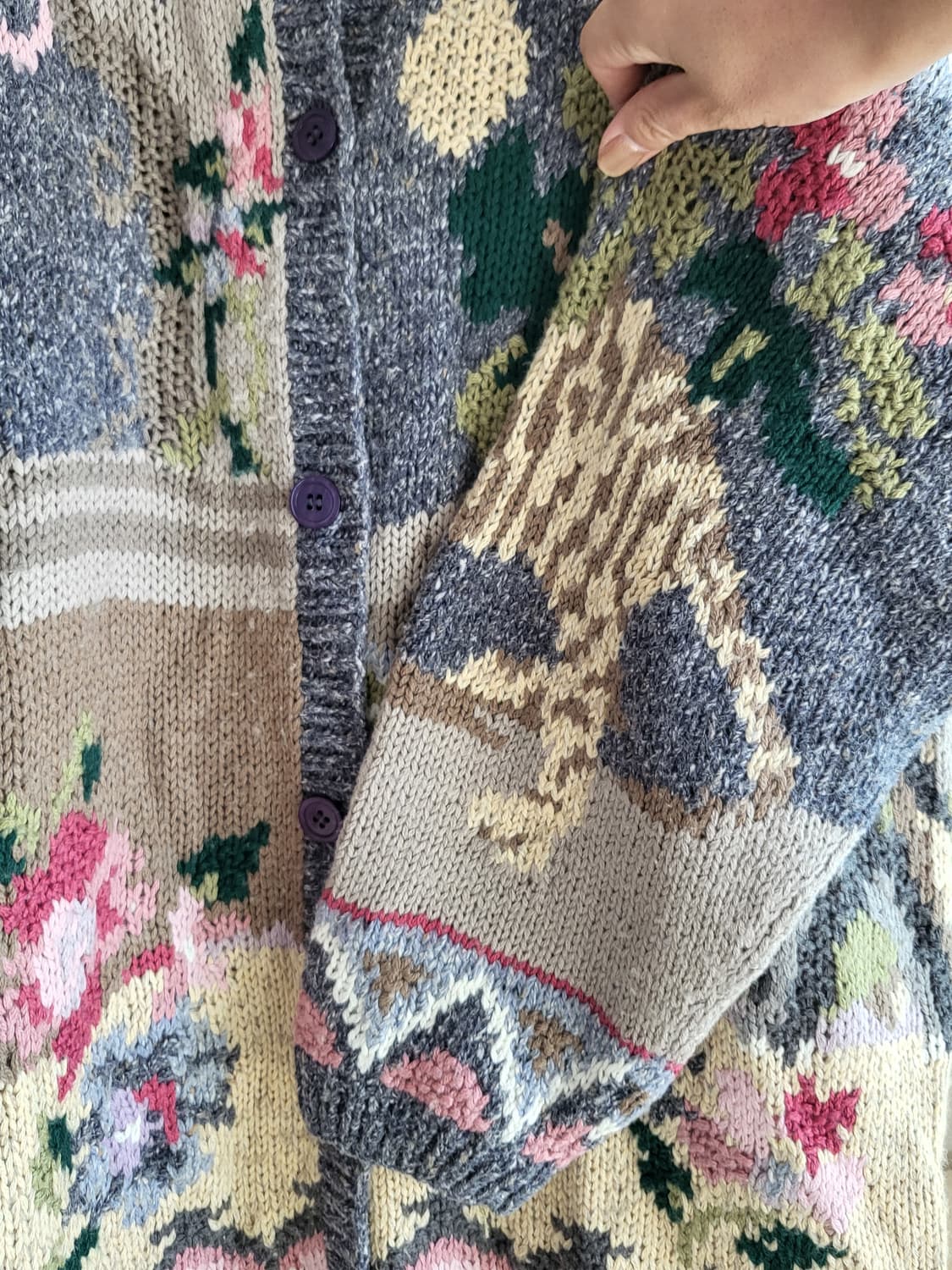 🖼 한 폭의 그림을 담은 파스텔 니트 🖼 상품이미지3