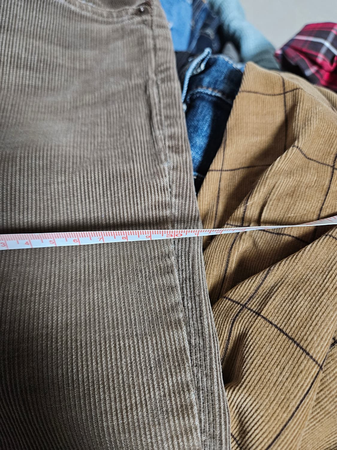 80s levi's 517 코듀로이 부츠컷 화이트탭 32사이즈 상품이미지8