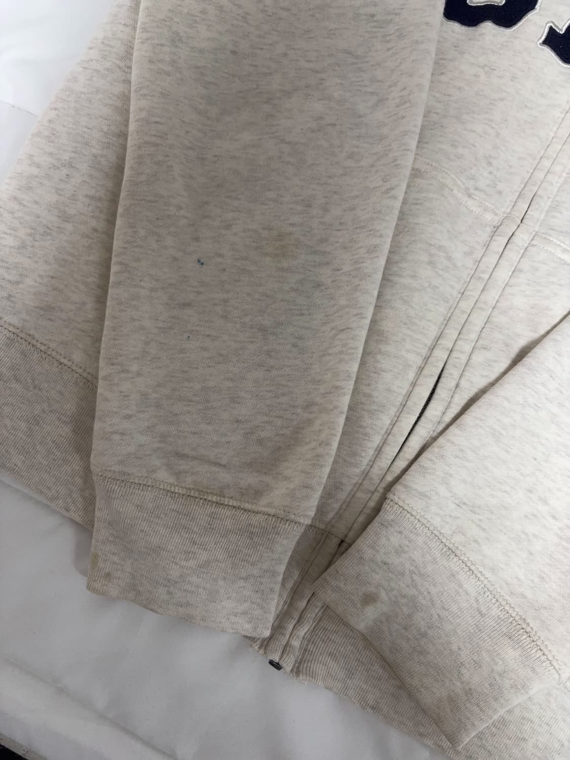 빈티지 갭 후드집업 오트밀 아이보리 상품이미지2