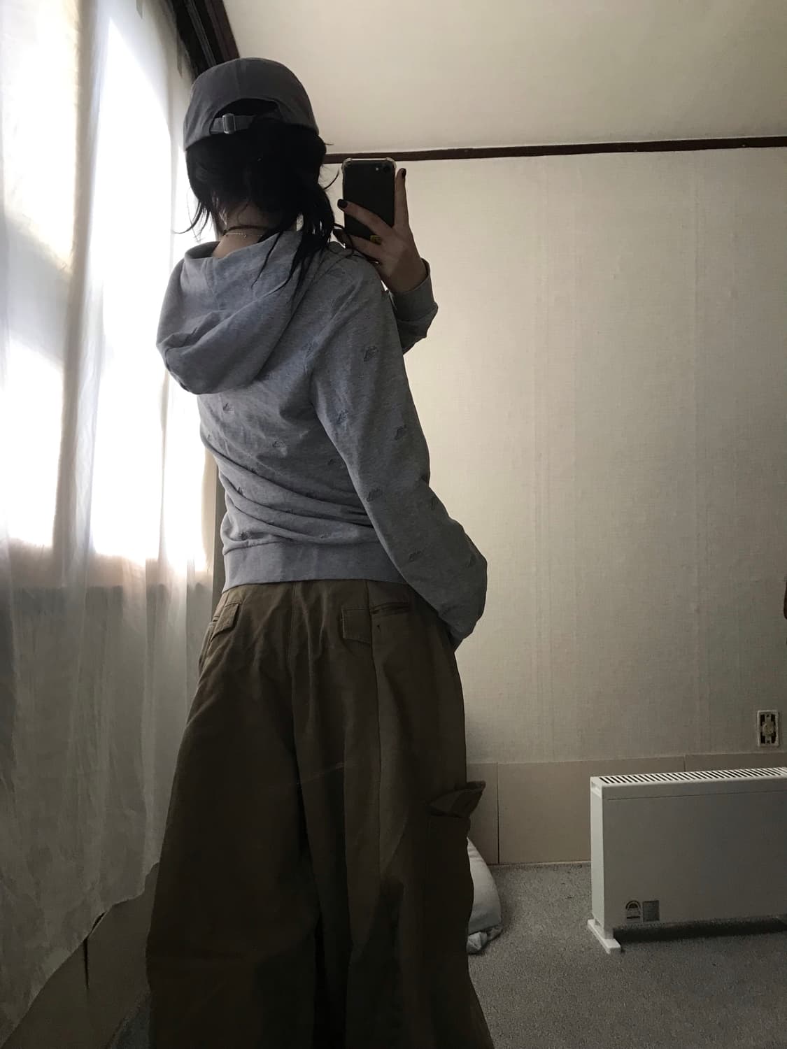 아디다스 그레이 파이어버드 슈퍼스타 후드집업 상품이미지7