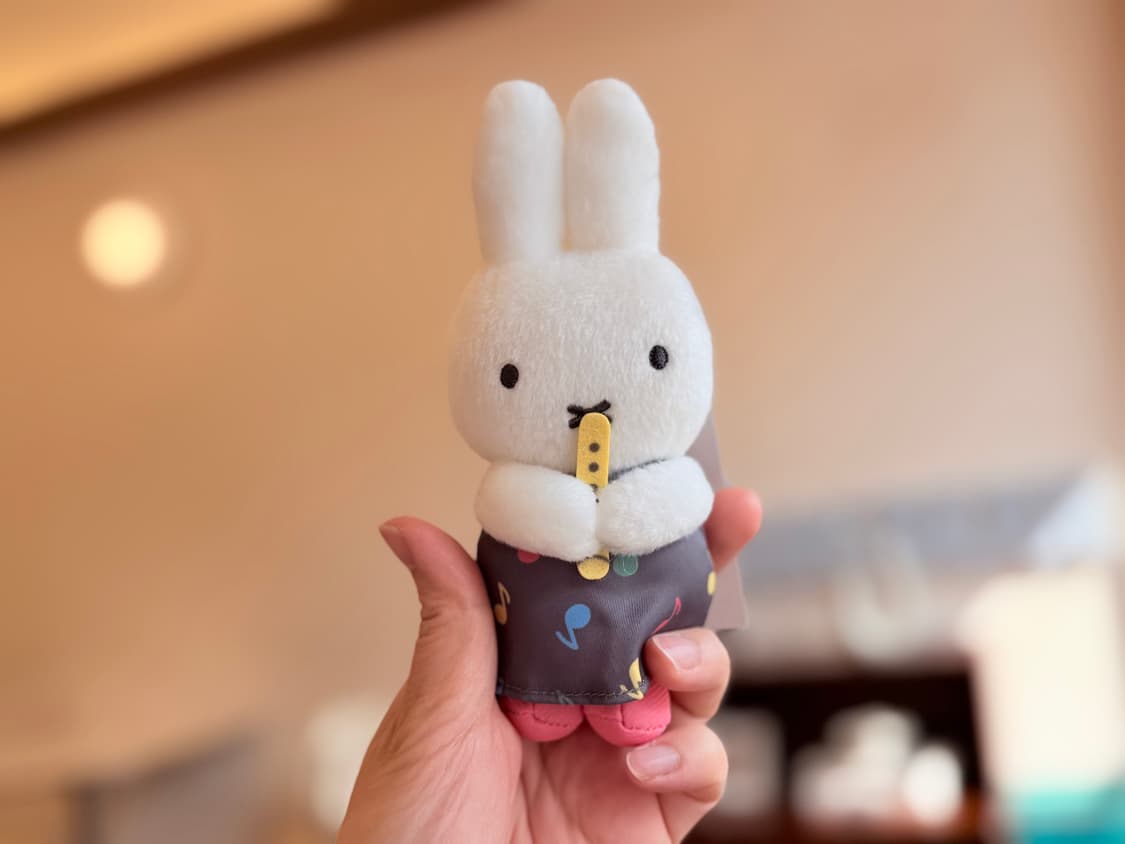 일본 세키구치 뮤직&미피 miffy 마스코트 키링 상품이미지4