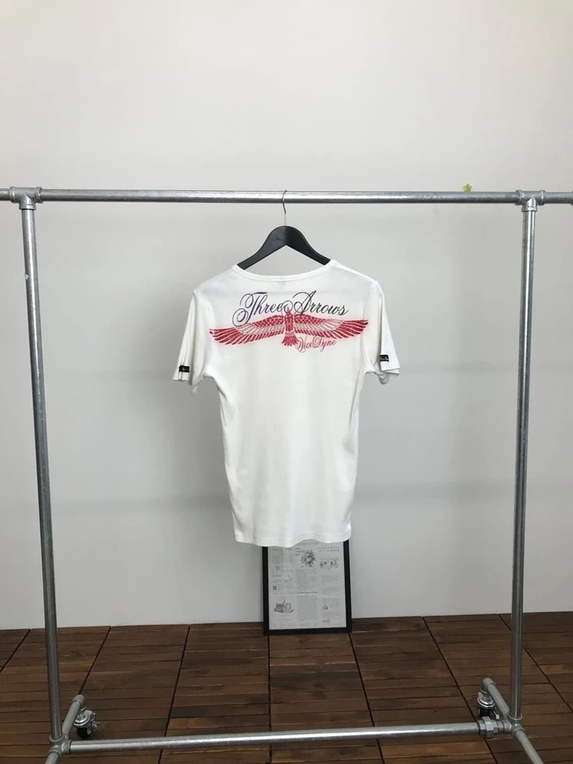 Three Arrows Eagle Graphic Ribbed Tee 상품이미지5