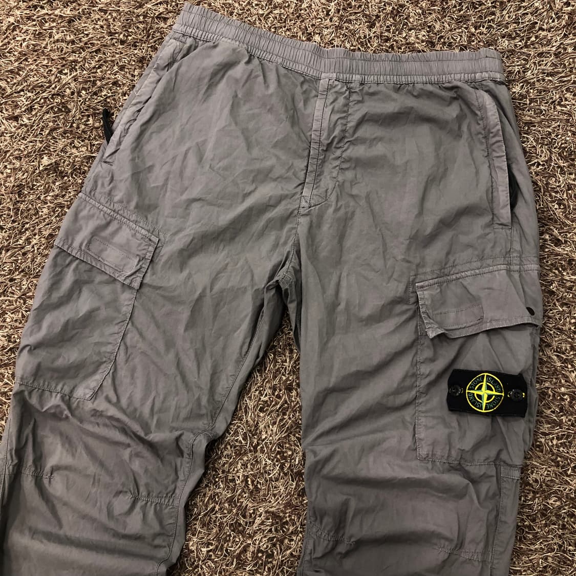 33 스톤아일랜드 코튼 와펜 카고 팬츠 상품이미지2