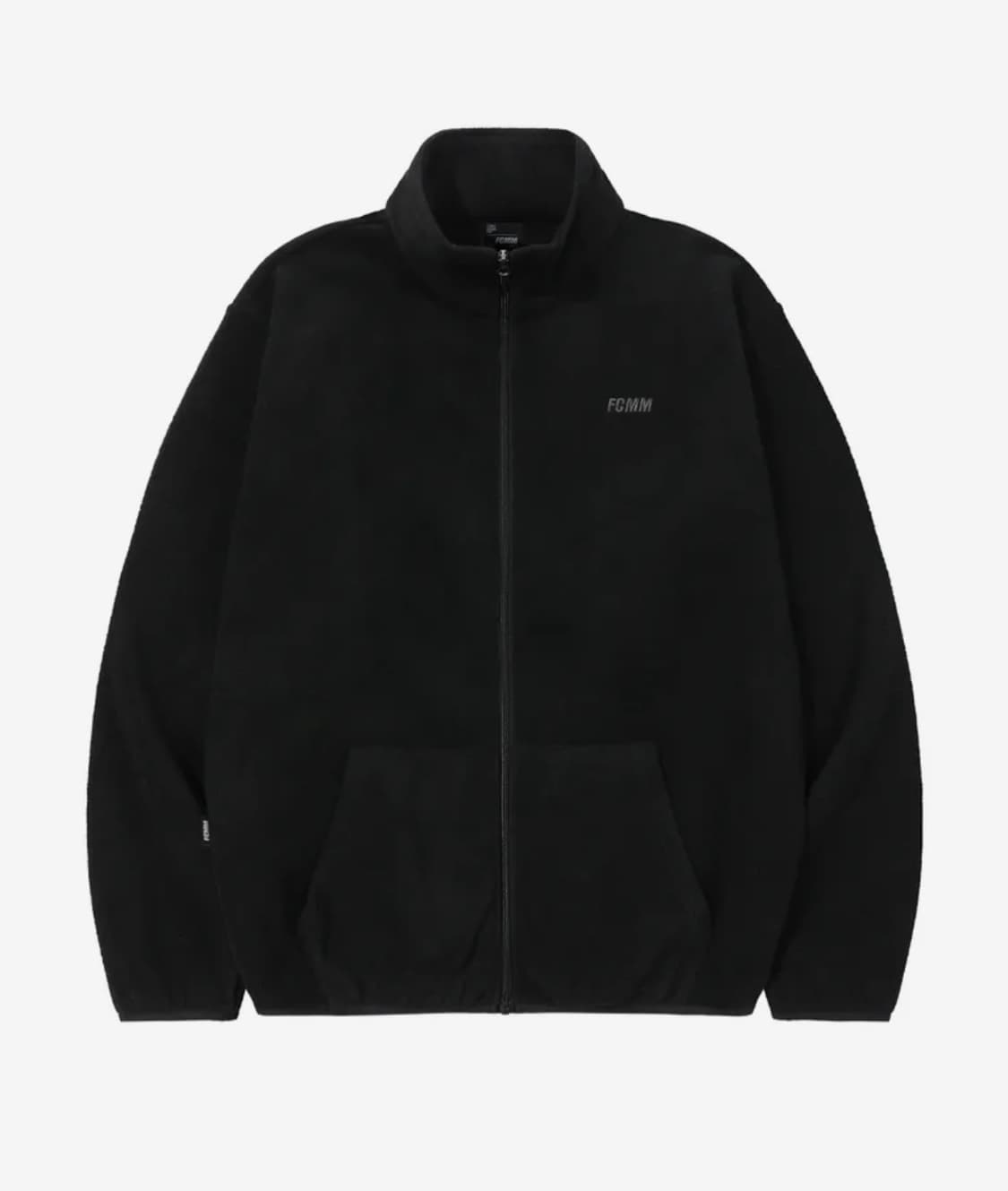fcmm 스탠다드 플리스 집업 자켓 블랙 상품이미지1