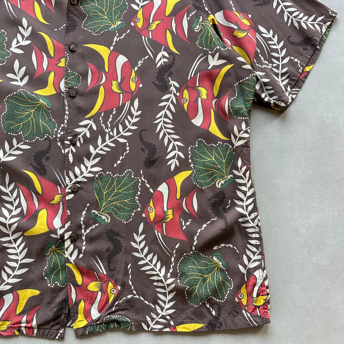 [2XL]폴로 랄프로렌 레이온 하와이안 셔츠 상품이미지5
