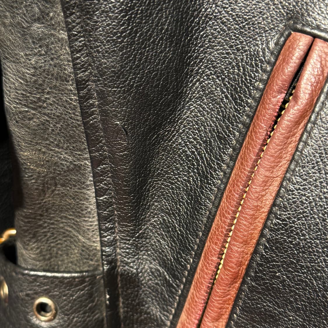 할리데이비슨 카우 레더 자켓 L 소가죽 상품이미지7