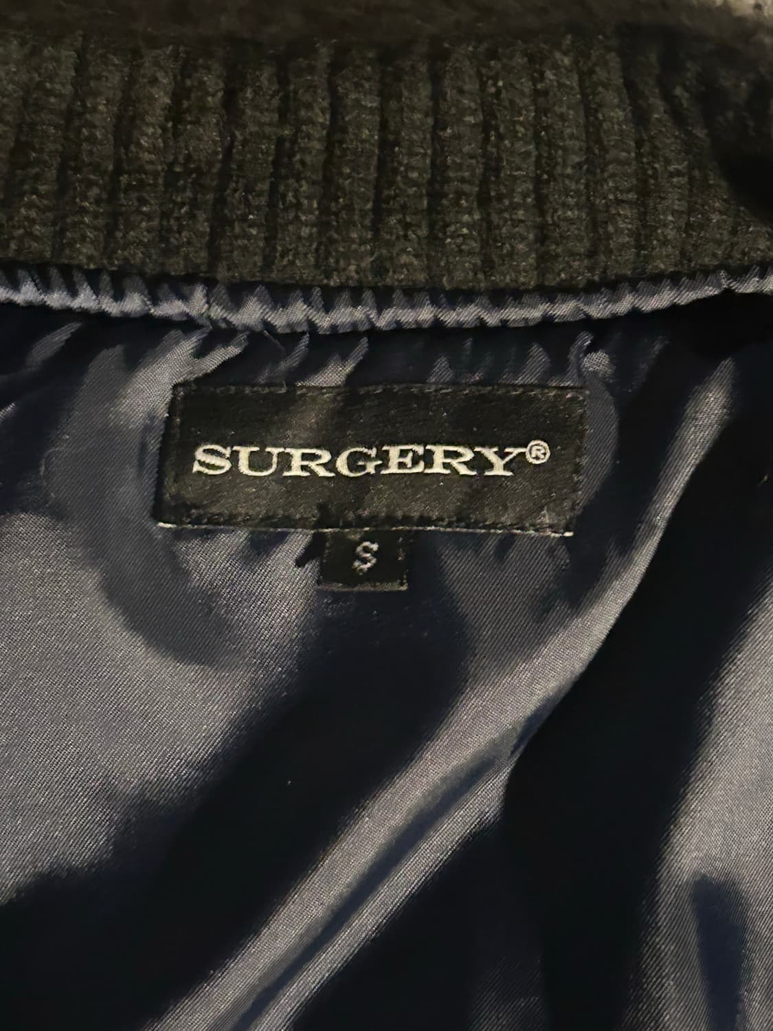 써저리 surgery remake ma-1 S사이즈 상품이미지5