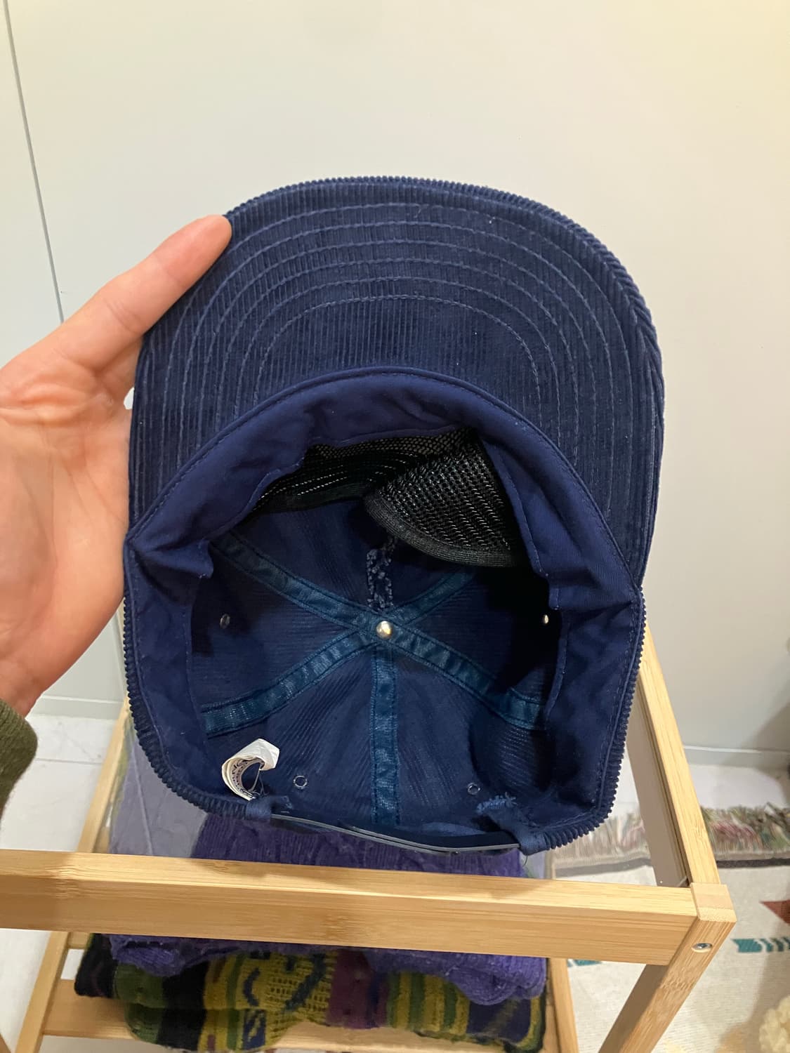 80s Garment America 코듀로이캡 made in canada 상품이미지3