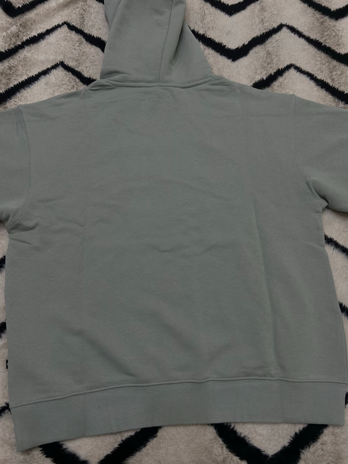 [M]코드그라피 오버핏 로고 후드/라이트카키 상품이미지3