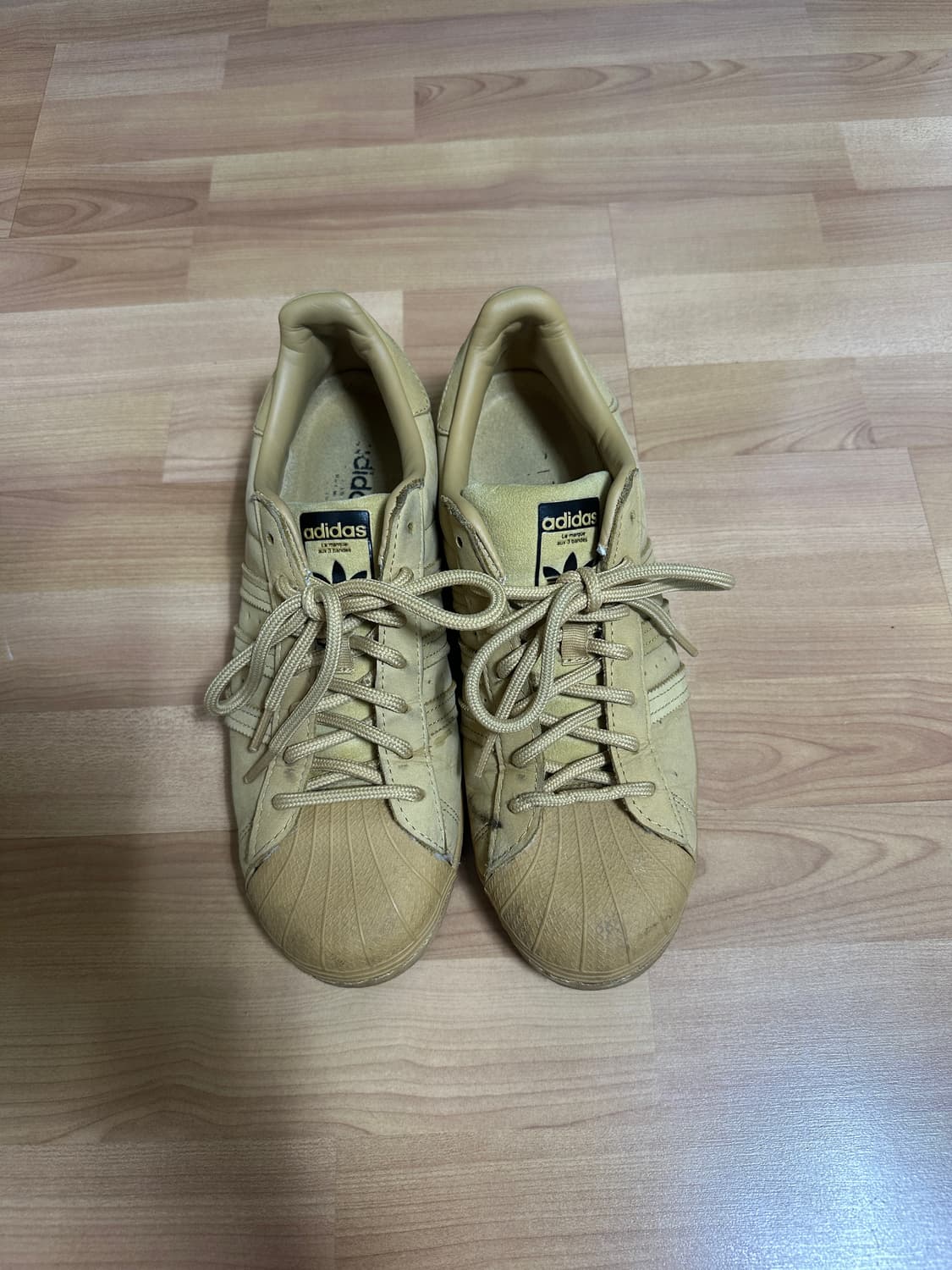 아디다스 슈퍼스타 골든베이지 285 상품이미지1