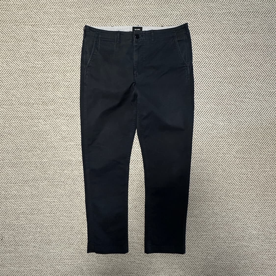 BEAMS japan made cotton pants navy 상품이미지1