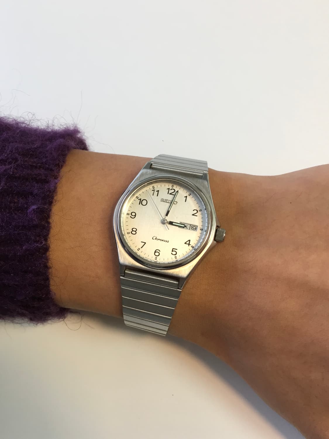 80s seiko chronos arabic index 상품이미지2