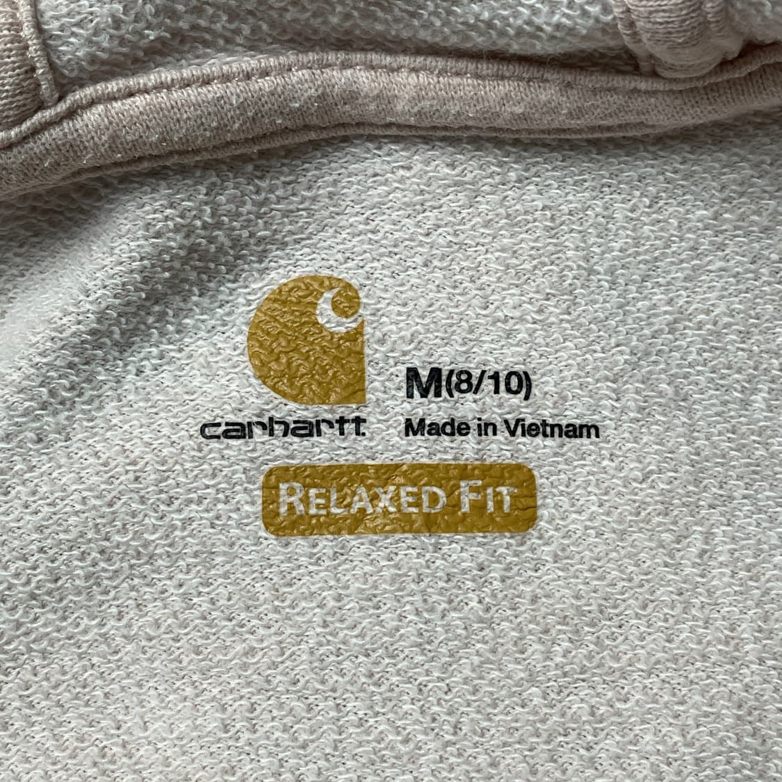 CARHARTT 칼하트 빈티지 라이트 핑크 썸홀 후드티 A00373 상품이미지8