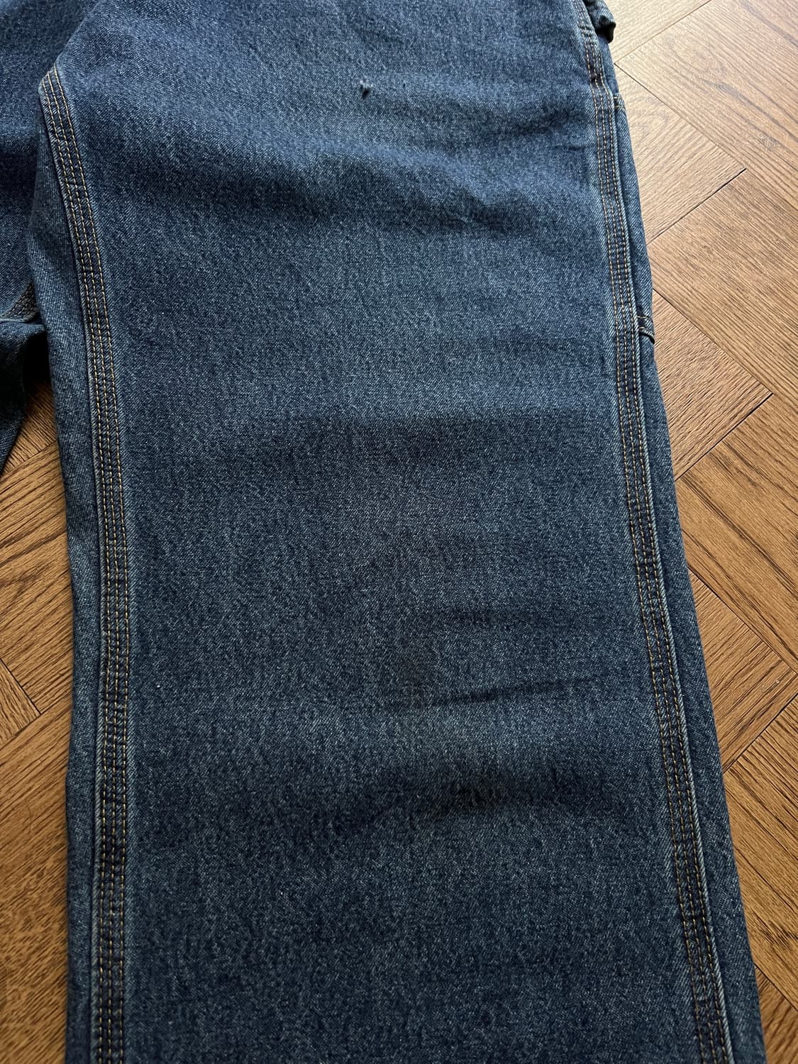 [32]칼하트 USA 미디엄블루 카펜터 워크 데님 팬츠 상품이미지4