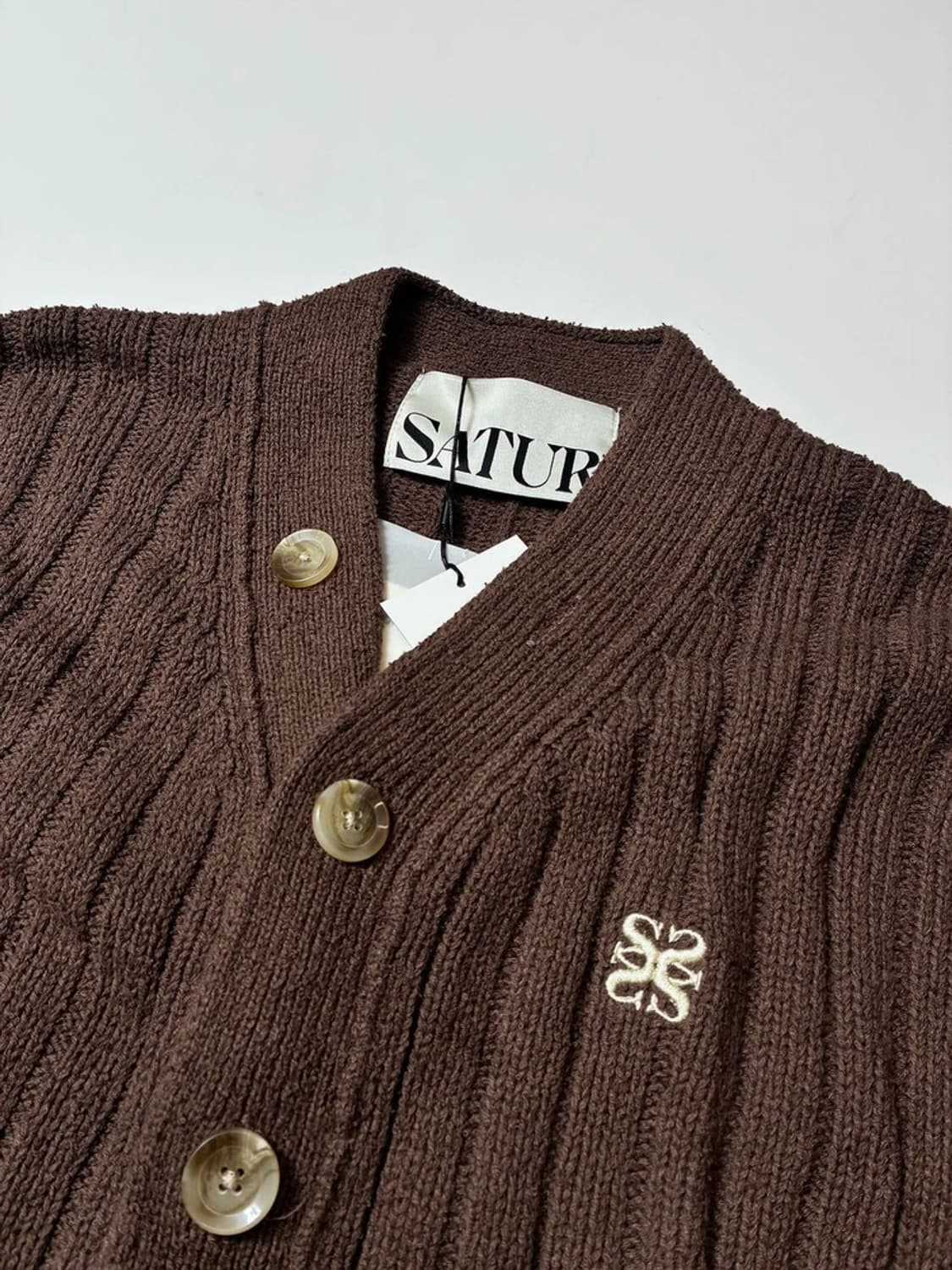 세터 23FW 파로 오버 사이즈 부클 가디건 PN8910 상품이미지4