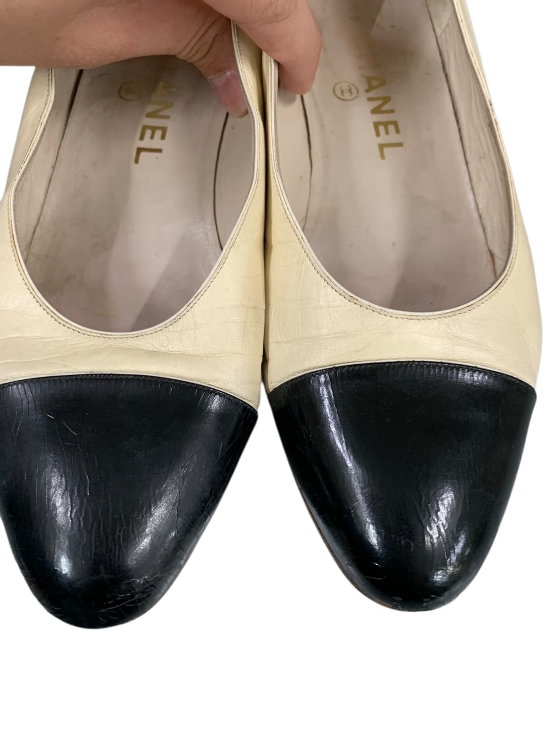 샤넬 투톤 플랫슈즈 36(230) (Gr-3294) 상품이미지10