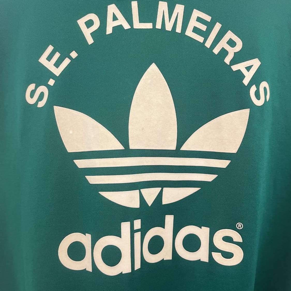 아디다스 팔메이라스 올드스쿨 빅로고 딥그린 져지 집업 95 C10453 상품이미지8