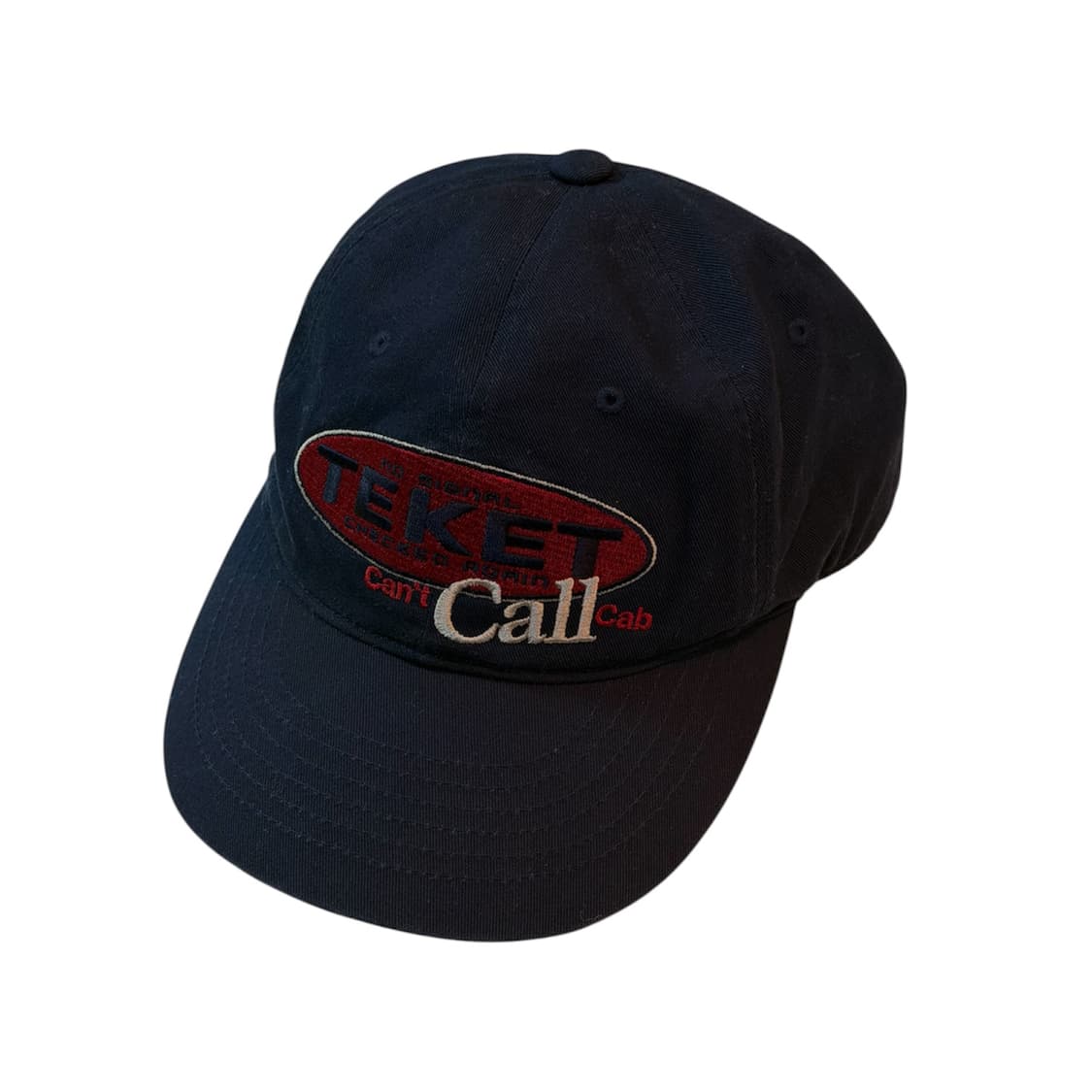 Teket 테켓 자수로고 볼캡 네이비 상품이미지1