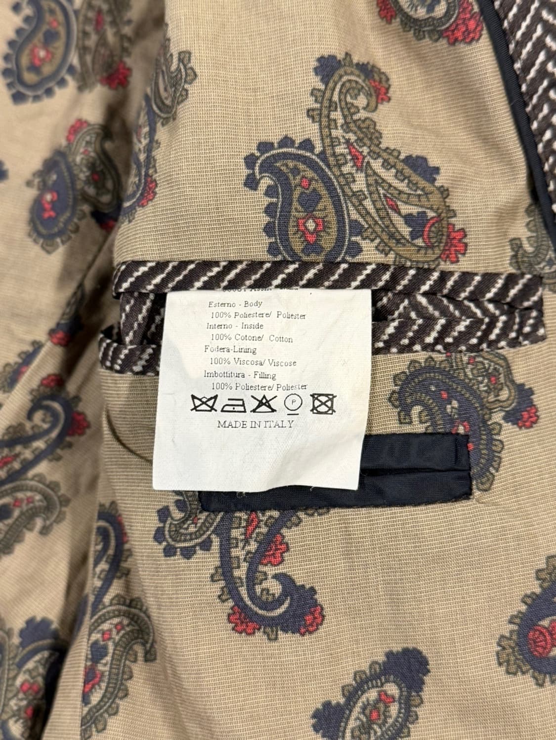 벨그라비아 자켓 남성95-100 상품이미지8