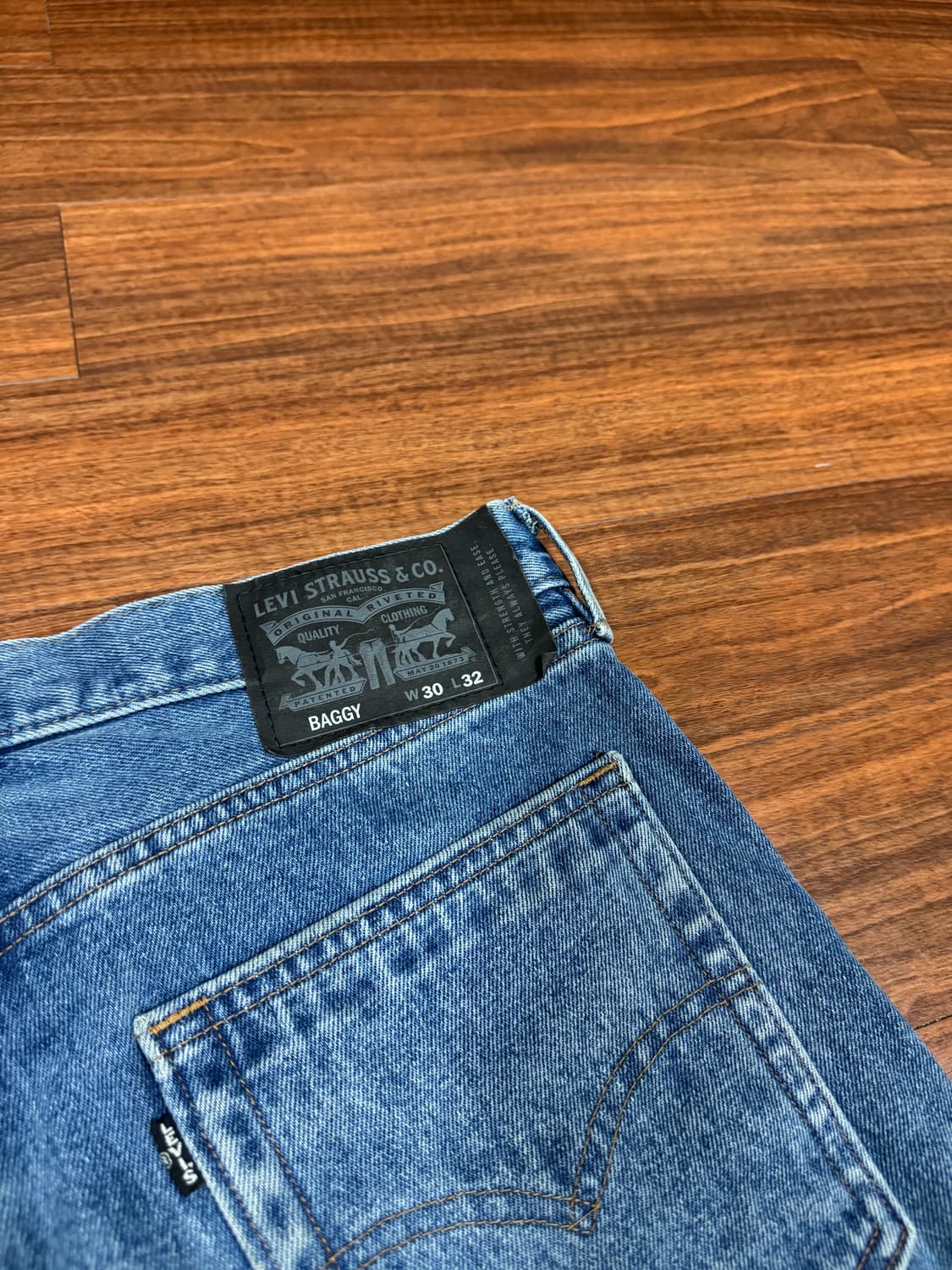 리바이스 남성 배기핏 데님팬츠 상품이미지8