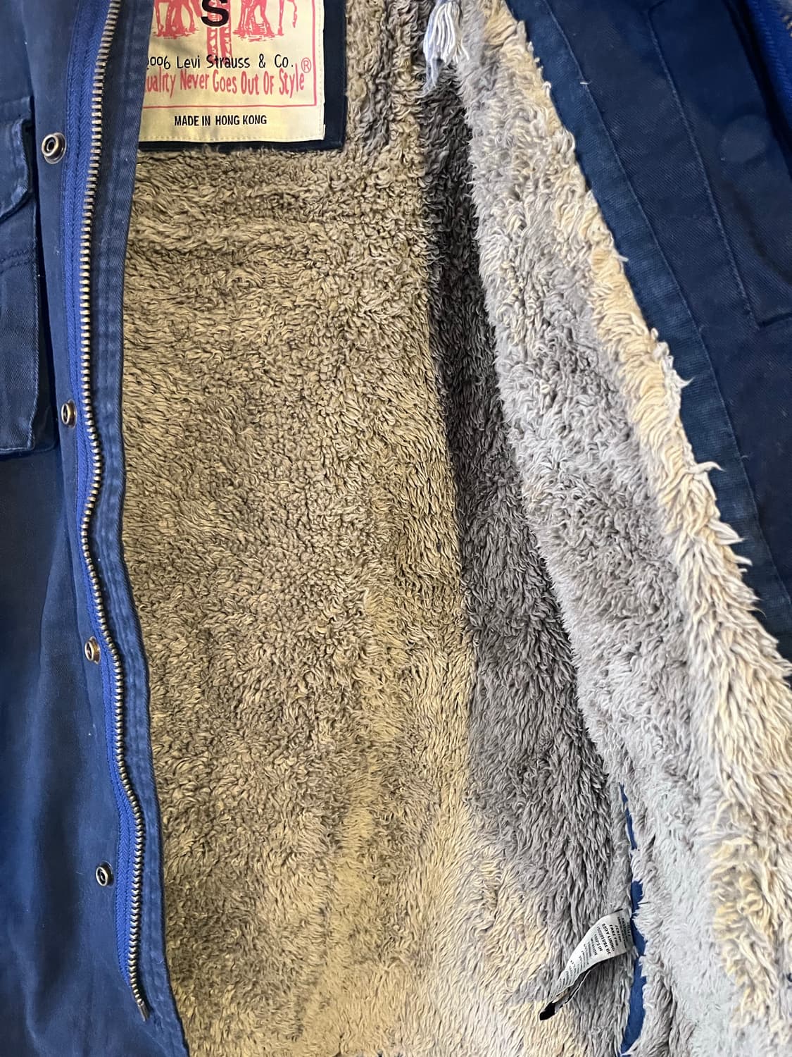 리바이스 마운틴 필드 퍼 라이닝 자켓 (S) 상품이미지8