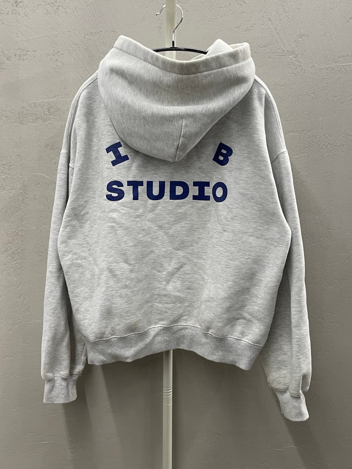 IAB 아이앱스튜디오 후드 라이트 그레이 M 상품이미지8