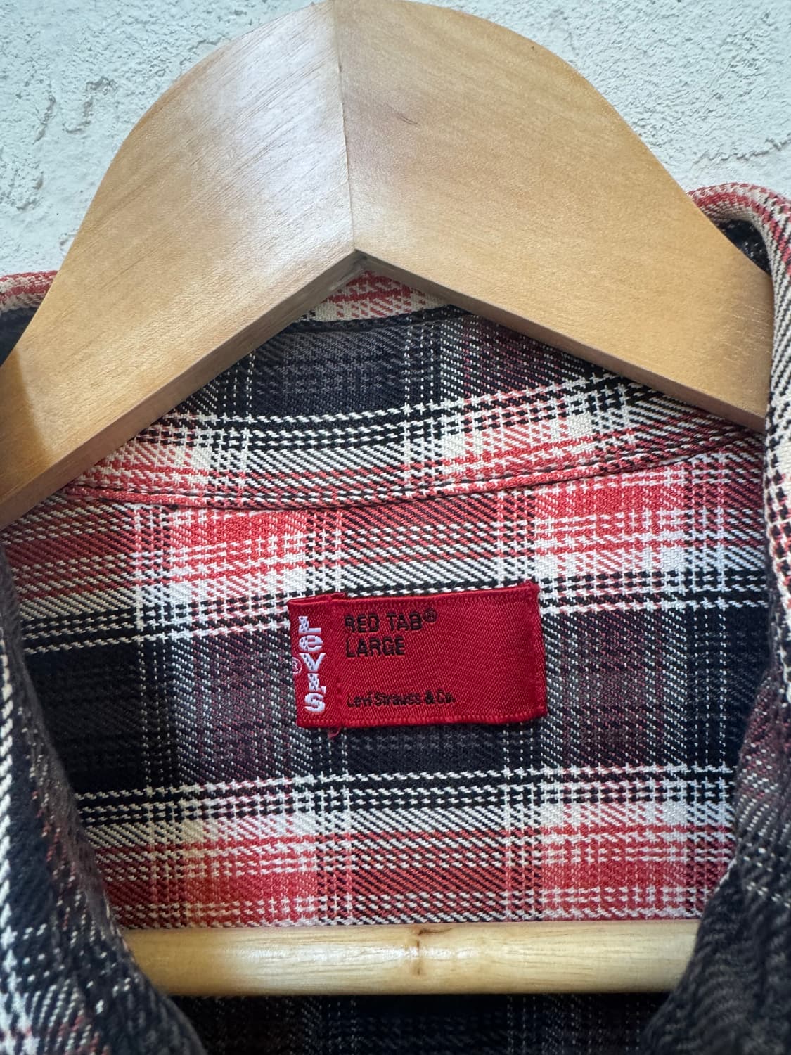Levi’s Red Tab 체크 셔츠 상품이미지5