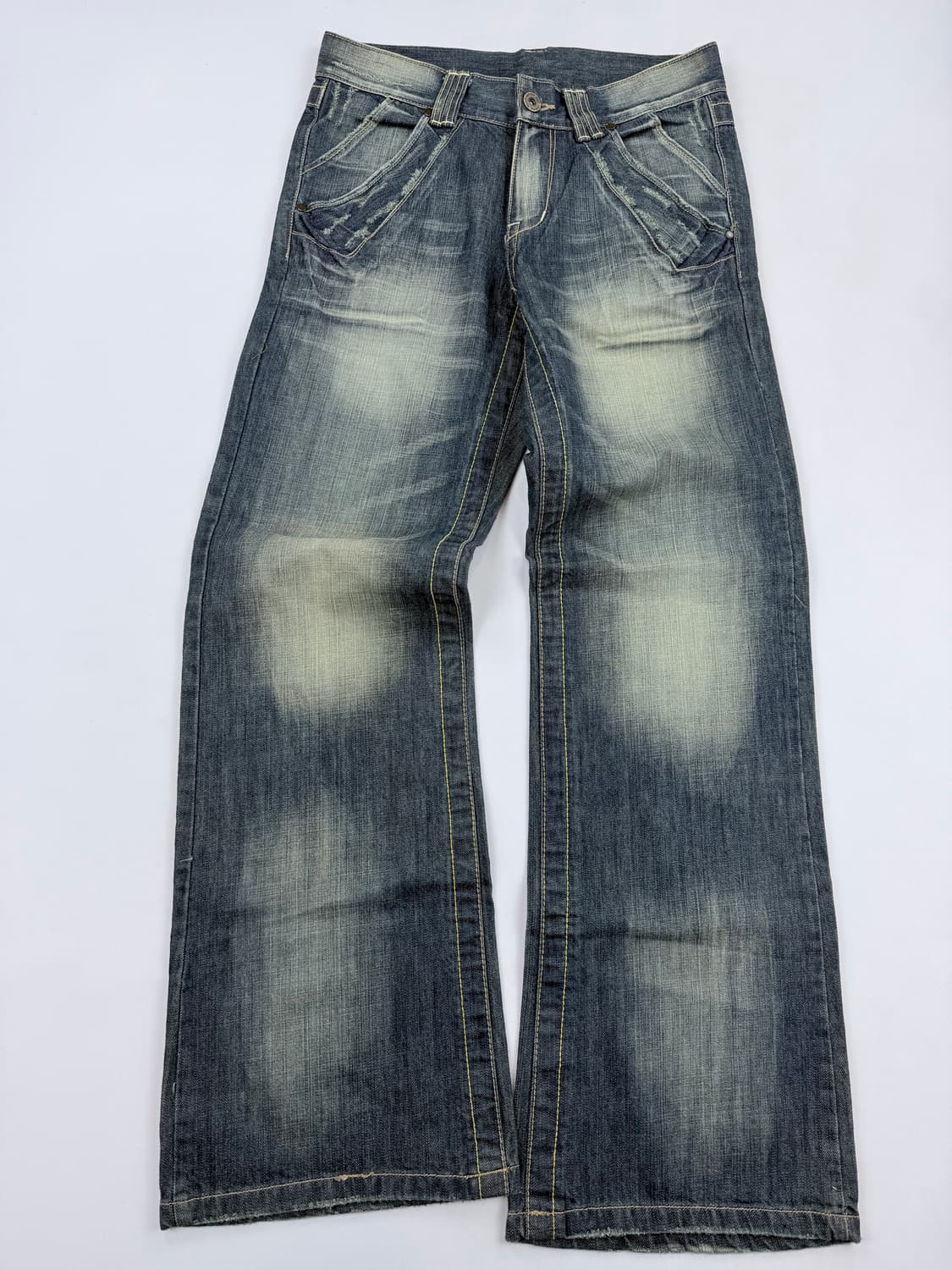 코니커니진스 빈티지 워싱 데님 팬츠 상품이미지1