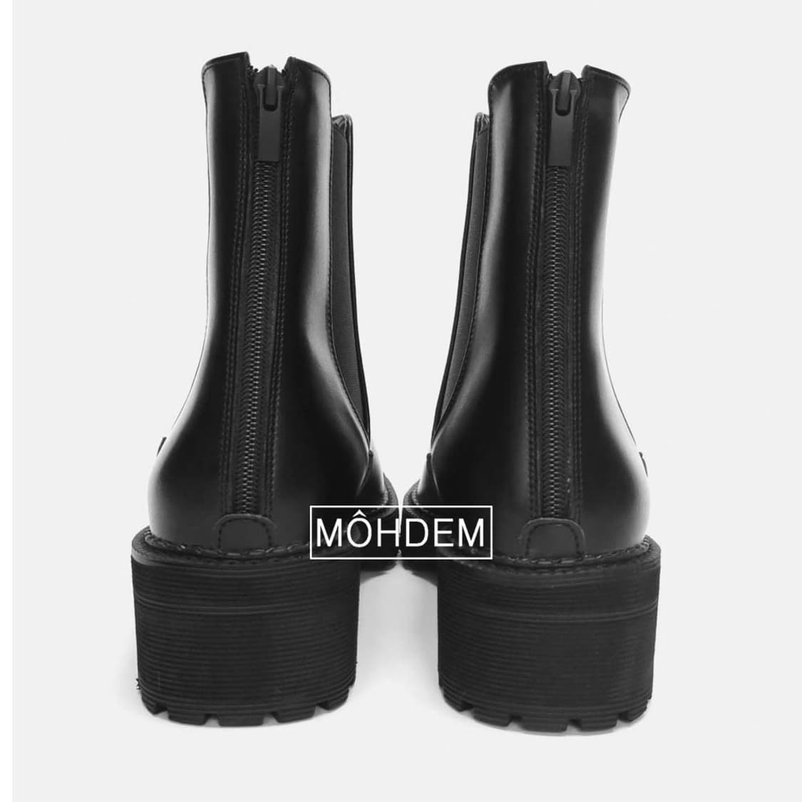 [premium] 렉트 가죽 첼시부츠 코만도솔 상품이미지4