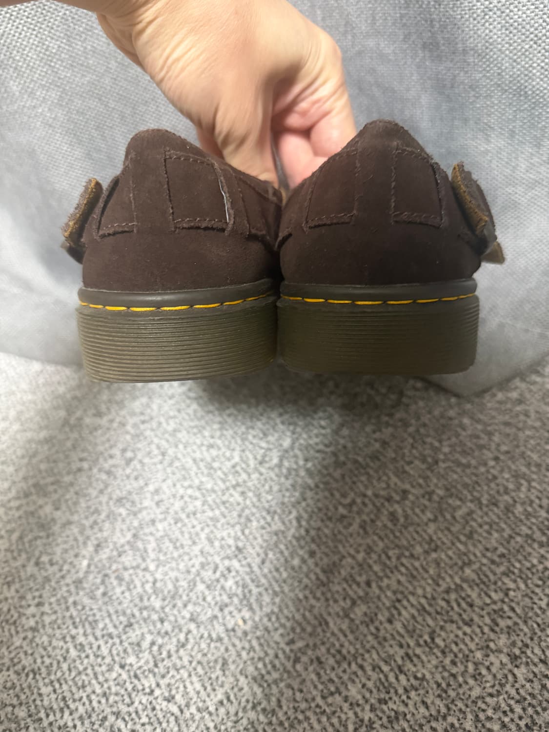 닥터마틴 조지C 스웨이드 다크브라운 UK6 250mm 상품이미지3