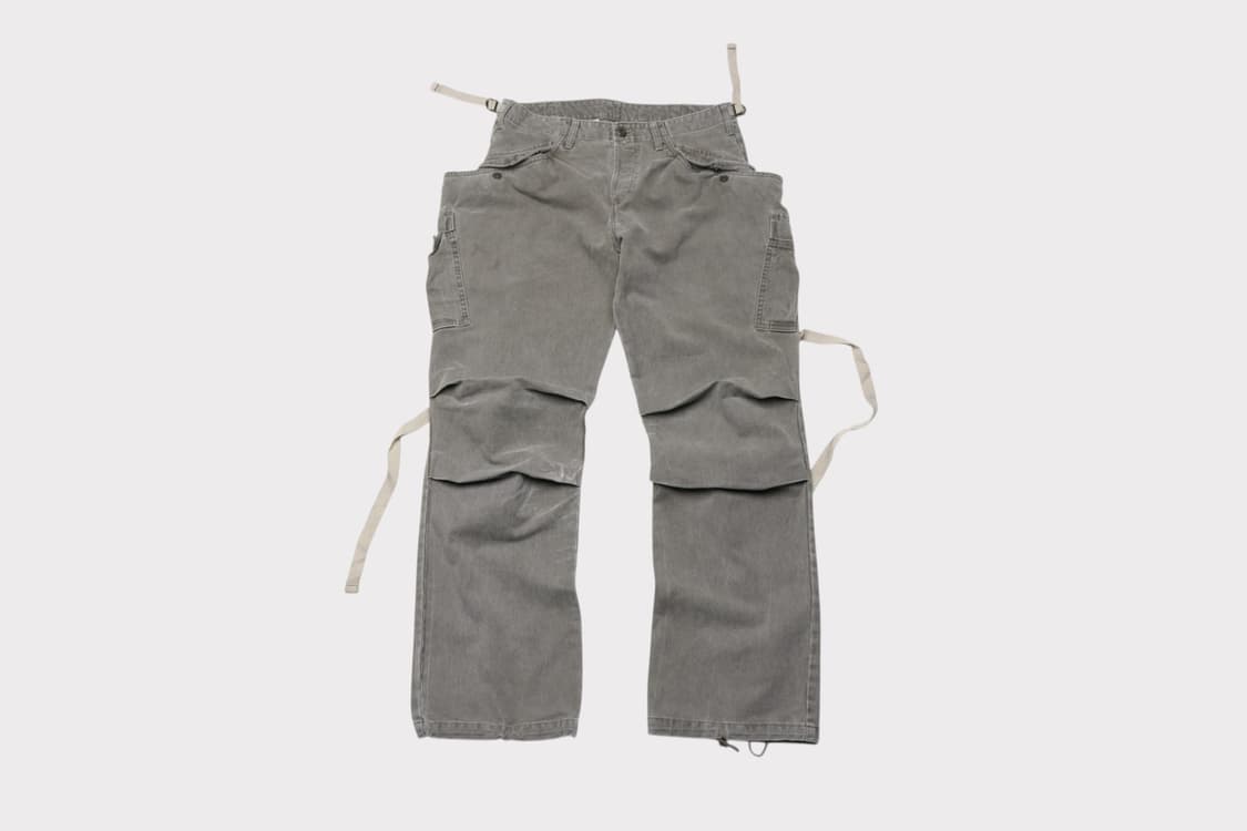 [30인치] TATA 토킹 어바웃 디 앱스트랙션 스트랩 카고팬츠 상품이미지1