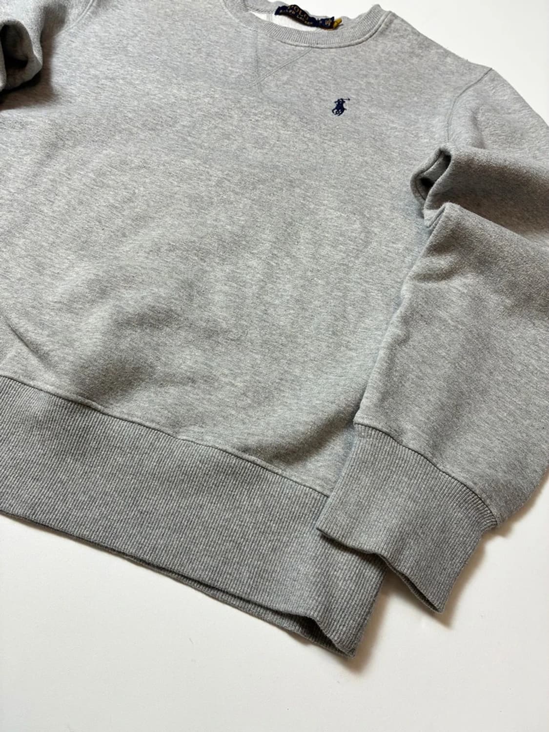 폴로 랄프로렌 로고 큐알 크루넥 맨투맨 PN8915 상품이미지4