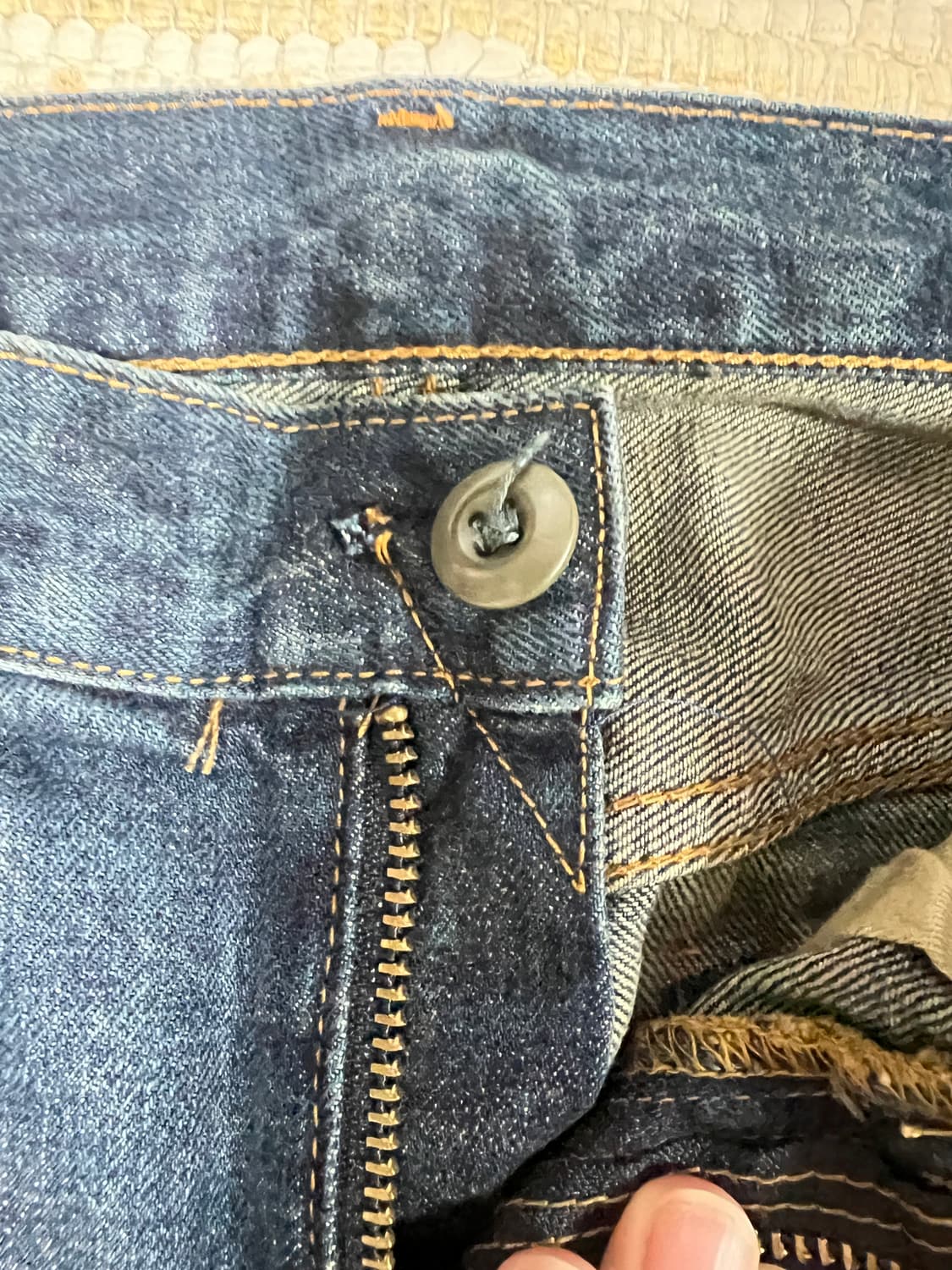 빈티지 lvc 셀비지 데님 상품이미지4