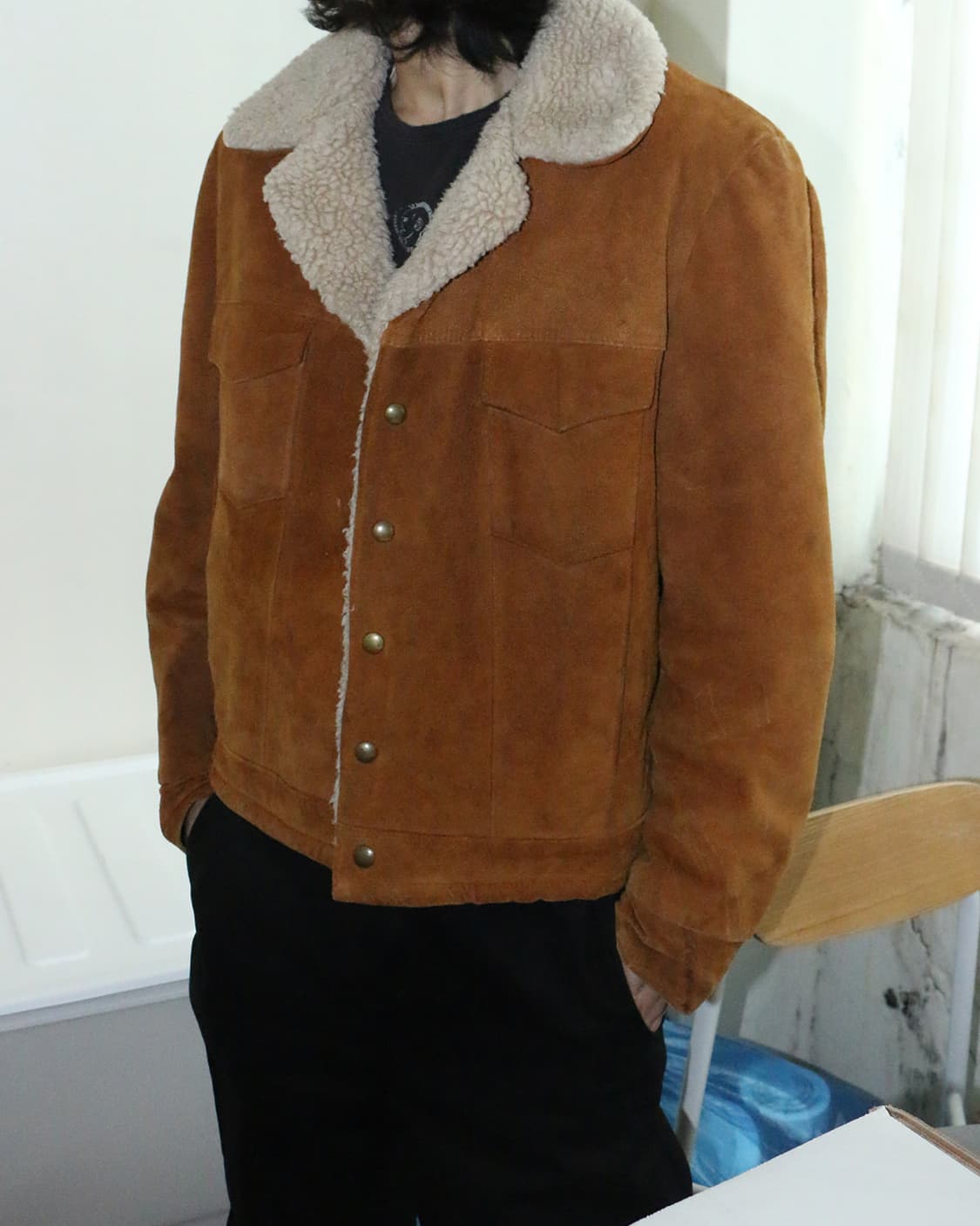 70s  Sears 시어링 스웨이드 자켓 상품이미지4