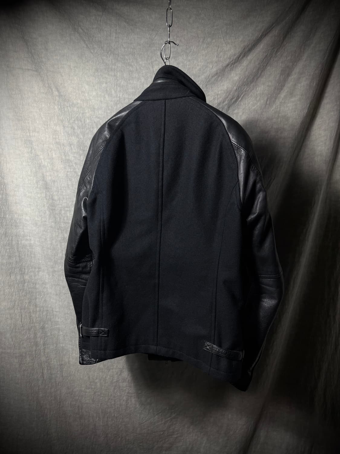 Attachment High Neck Asymmetric Jacket 상품이미지7