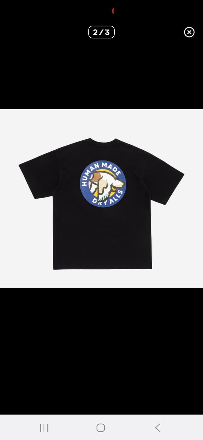 새상품)휴먼메이드 오리티셔츠 2XL 상품이미지1