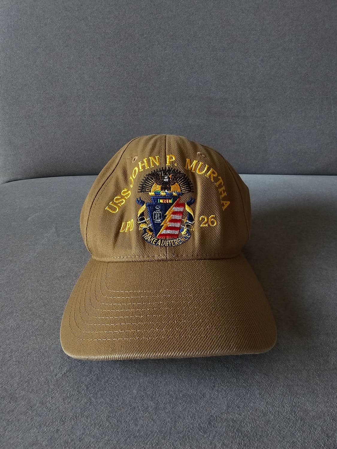 🇺🇸US 해군 모자 USS JOHN P. MURTHA LPD 26 상품이미지1