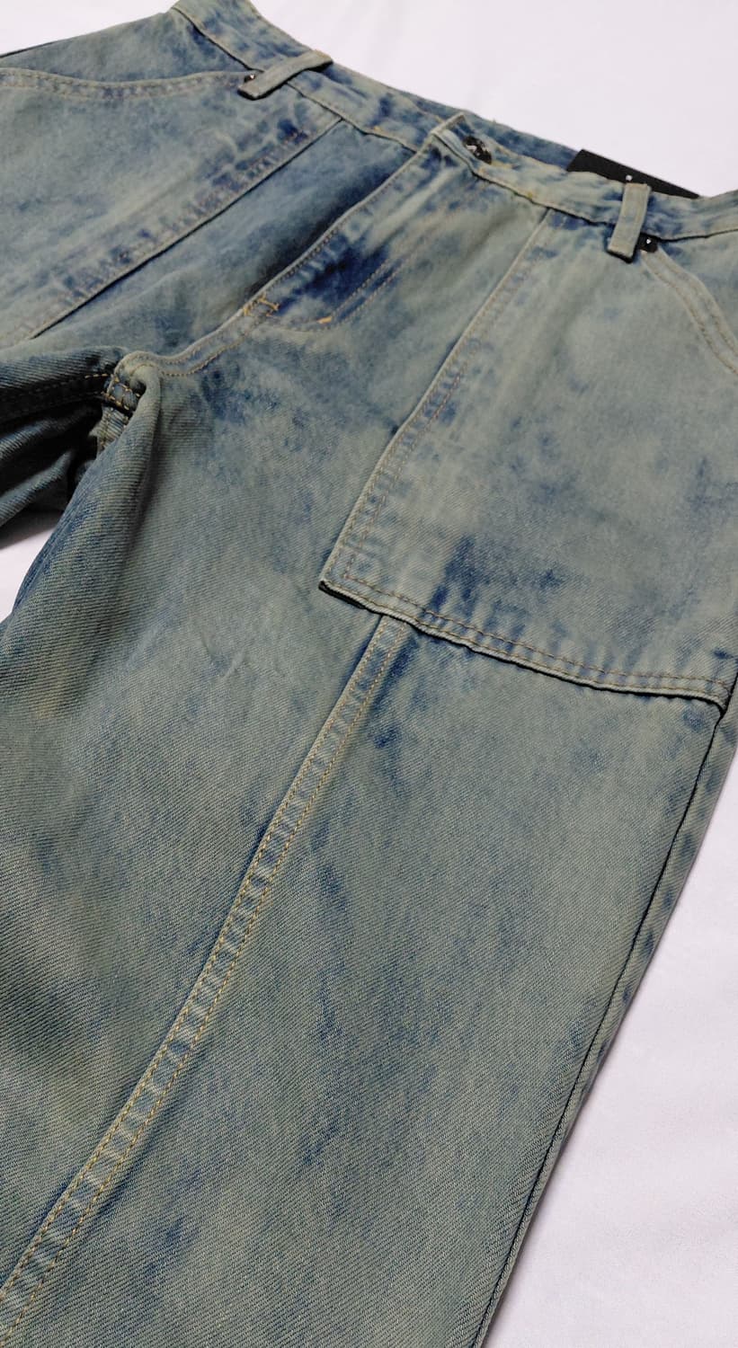 [STYLENANDA] 스타일난다 빅 포켓 다잉 데님 팬츠 (M) 상품이미지4