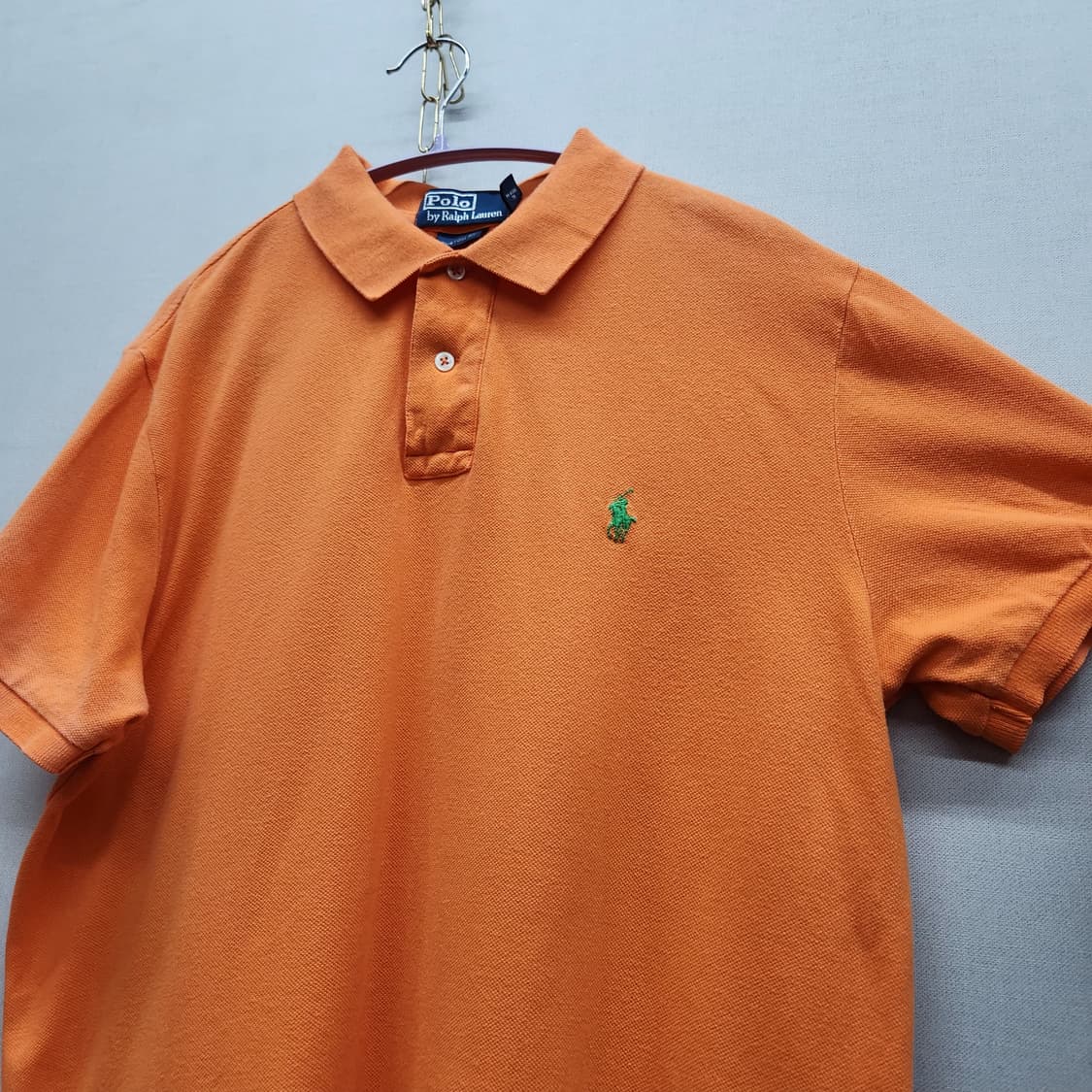 폴로랄프로렌 로고자수 반팔카라 L(L~XL) 상품이미지3