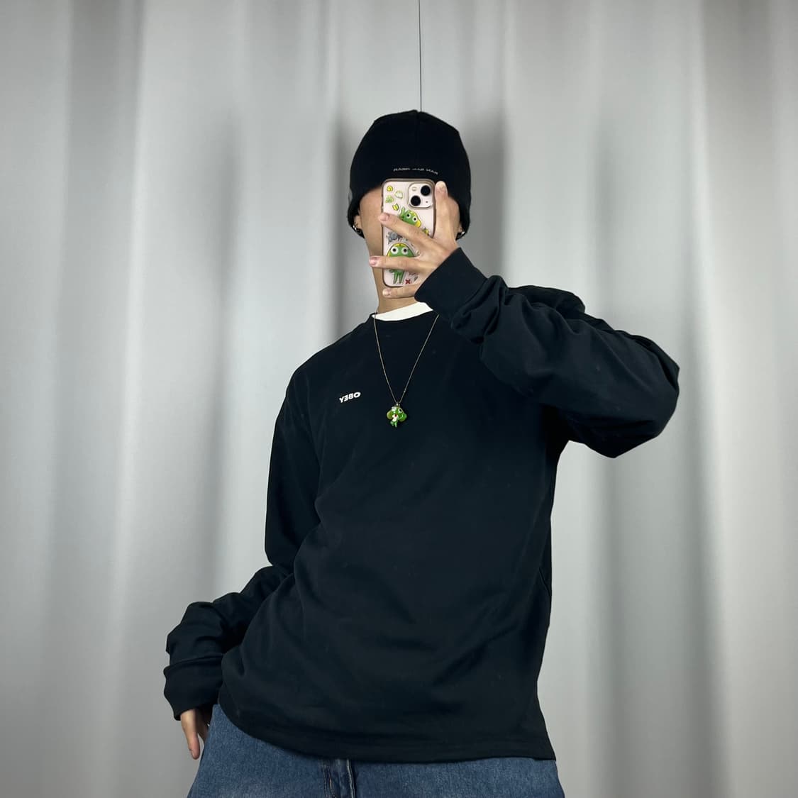 <오베이 로고 롱슬리브> No.1365 상품이미지2