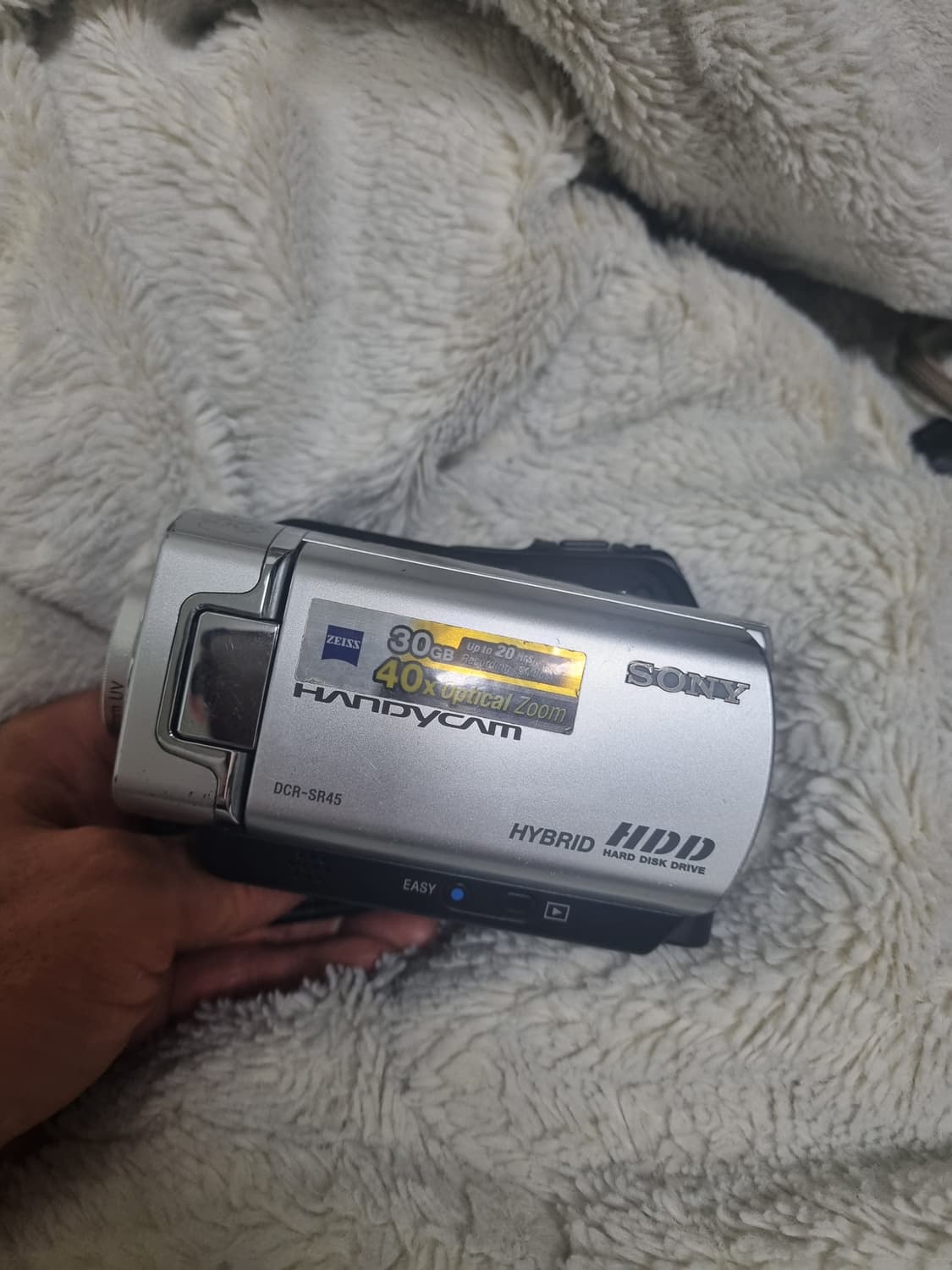 소니 핸디캠 DCR-SR45 30GB HDD 핸디캠 캠코더 상품이미지1